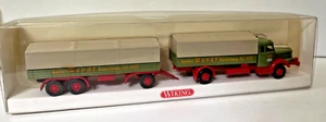 Wiking 1:87 8910141 Krupp Titan Pritschen Lastzug Wandt - TOP + OVP A1136 - Picture 1 of 1