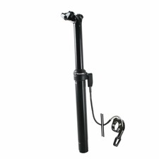 reggisella telescopico 31,6 x 410mm escursione 125mm nero TRANZX bicicletta