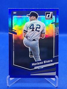 2023 Panini Donruss Holo Blue Mariano Rivera #238 New York Yankees