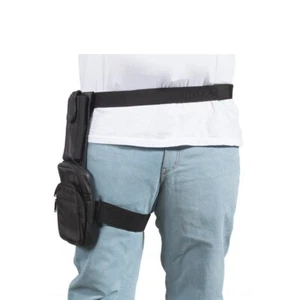 BORSA GAMBE STRUMENTO UNISEX MOTOCICLETTA BIKER PELLE COSCIA con tasca pistola - DC46 - Foto 1 di 12