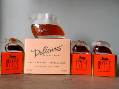 Original Delicious Beverly Hills EDT Spray 1 oz /30 ml + 3 Glamour Perfume Mini - Image 1 of 4