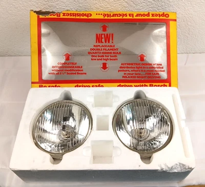 Kit de faros redondos Bosch SBQ5 Honda Accord Mazda Cosmo Hyundai Toyota 5,75" Foto 1 de 4