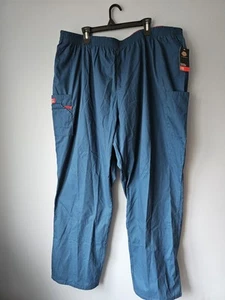 Dickies men womens EDS Medical Scrub Pants teal 5XL 55% Cotton 45% Polyester - Picture 1 of 3