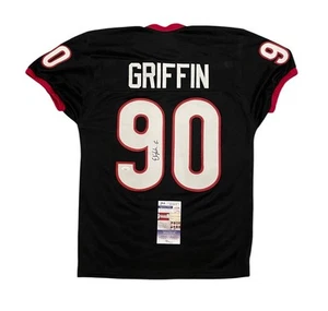 Camiseta firmada por Elijah Griffin autografiada por Georgia Bulldogs certificado de autenticidad JSA - Imagen 1 de 2
