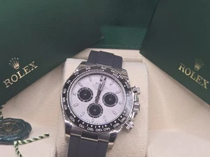 2025 New- UNWORN Rolex Cosmograph Daytona "GHOST" 126519LN 18k White Gold 40mm - Picture 1 of 8