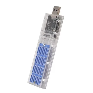 External M.2 NGFF SATA SSD Enclosure High Speed USB3.0 Gen1 5Gb/S1915 - Afbeelding 1 van 7
