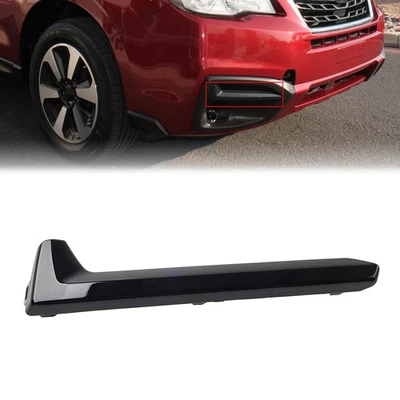 Fog Light Trim Fog Light Molding Trim Glossy Black For Subaru Forester 2017-18 - Image 1 of 4