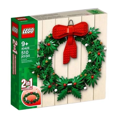 LEGO 40426 Christmas Wreath 2 in 1 Celebrate Advent Sealed New Holiday Retired - Image 1 of 4