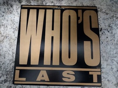 The Who “Who's Last” 2LP/MCA MCA2-8018  Gatefold 1984 Vinyl Record - Imagem 1 de 4