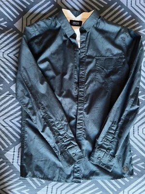 Camicia Volcom Blu Taglia M 100% Cotone - Immagine 1 di 3