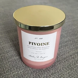 DW HOME RICHLY SCENTED Pivoine Floral Hand Poured Jar CANDLE 3.8oz 108g Peony - Picture 1 of 2
