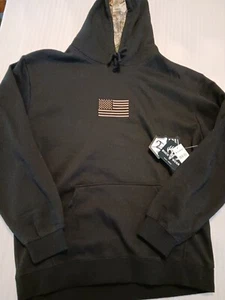 Buck Wear Fight For Freedom Camo Flag Hoodie. New With Tags. Size XL. - Picture 1 of 7