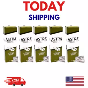500 X Astra Superior Platinum Double Edge Safety Razor Blades - Picture 1 of 5
