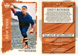 Christy Mathewson 2021 Panini Diamond Kings Baseball Card 16  New York Giants