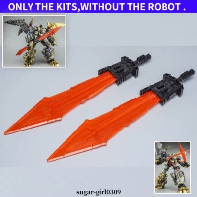 TW Dinoking Big Sword Weapon Kit For Volcanicus ZETA Dinobot ZT Predaking - Image 1 of 4