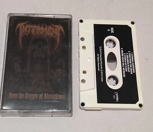Interment – Into the Crypts of Blasphemy official indonesia tapes 2016 LTD EDTN - Picture 1 of 7