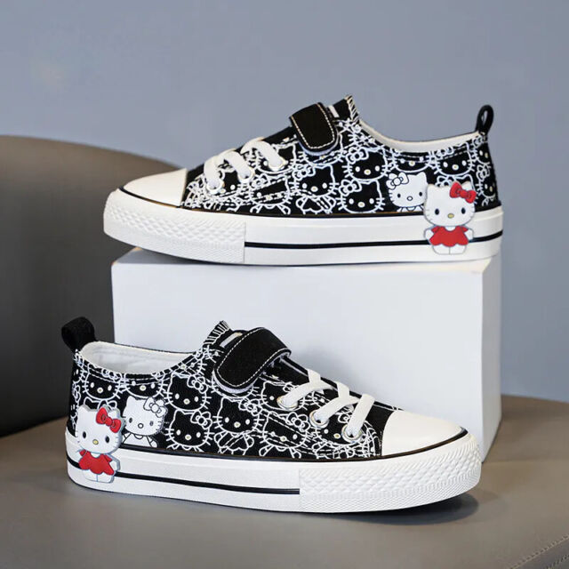 Sapatinho Tenis Hello Kitty com LED para Meninas de 1 a 5 Anos