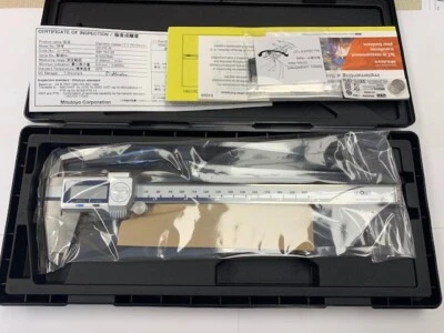 8" Digimatic Caliper, IP67 W/SPC OUTPUT GRAD 0005"/0.01mm  MITUTOYO #500-763-20 - Image 1 of 4