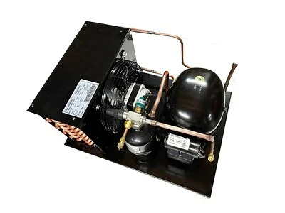 Unidad de condensación exterior Embraco NEK6210GK, 1/2 HP, temperatura media, R404a, 115 V Foto 1 de 2