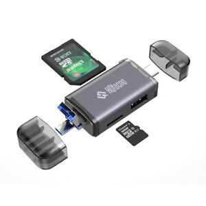 Card Reader 6 in 1 USB 3.0 Type-C Lettore Schede di Memoria OTG SD/Micro SD TF