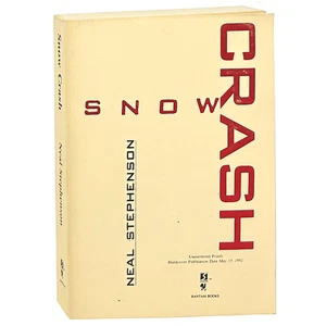 Snow Crash, Neal Stephenson. First Edition Uncorrected Proof - Picture 1 of 3