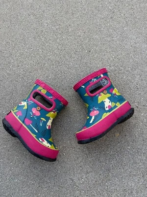 Bogs kids skipper гриб ботинки новый без коробки размер 4 малыш - Изображение 1 из 4