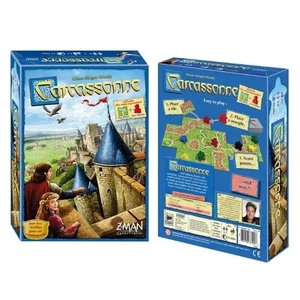 Carcassonne Edición Invierno Juego de Mesa Divertido Estrategia 2-5 Jugadores Fiesta Familiar - Imagen 1 de 24