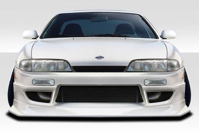 For 1995-1996 240SX S14 Duraflex D1 Sport V3 Front Bumper Cover - 1 Piece Foto 1 de 4