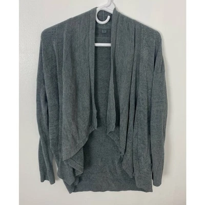 Barefoot Dreams CozyChic Ultra Lite Chal Pointelle Super Suave Cárdigan Suéter Foto 1 de 4