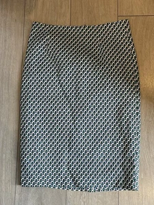Boden Richmond Geometric Stretchy Multicoloured Skirt Uk12R L - Picture 1 of 9