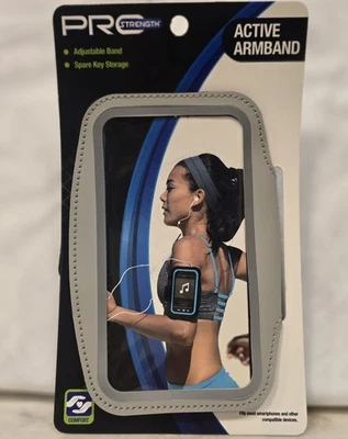 Pulseira ajustável Pro Strength Active com armazenamento de chave sobressalente para celular - Imagem 1 de 4