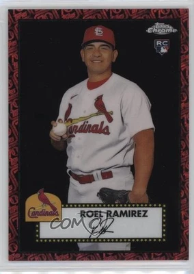 2021 Topps Chrome Platinum Anniversary /5 Roel Ramirez #129 Rookie RC - Image 1 of 2
