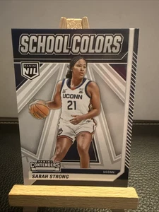 2024-25 Panini NIL UConn Collegiate SARAH STRONG #2 SCHOOL COLORS UCONN - Bild 1 von 2