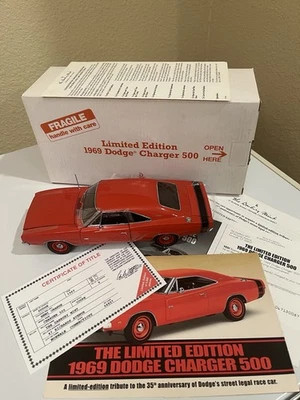 Dodge Charger 500 1969 edición limitada Danbury como nuevo. Foto 1 de 4