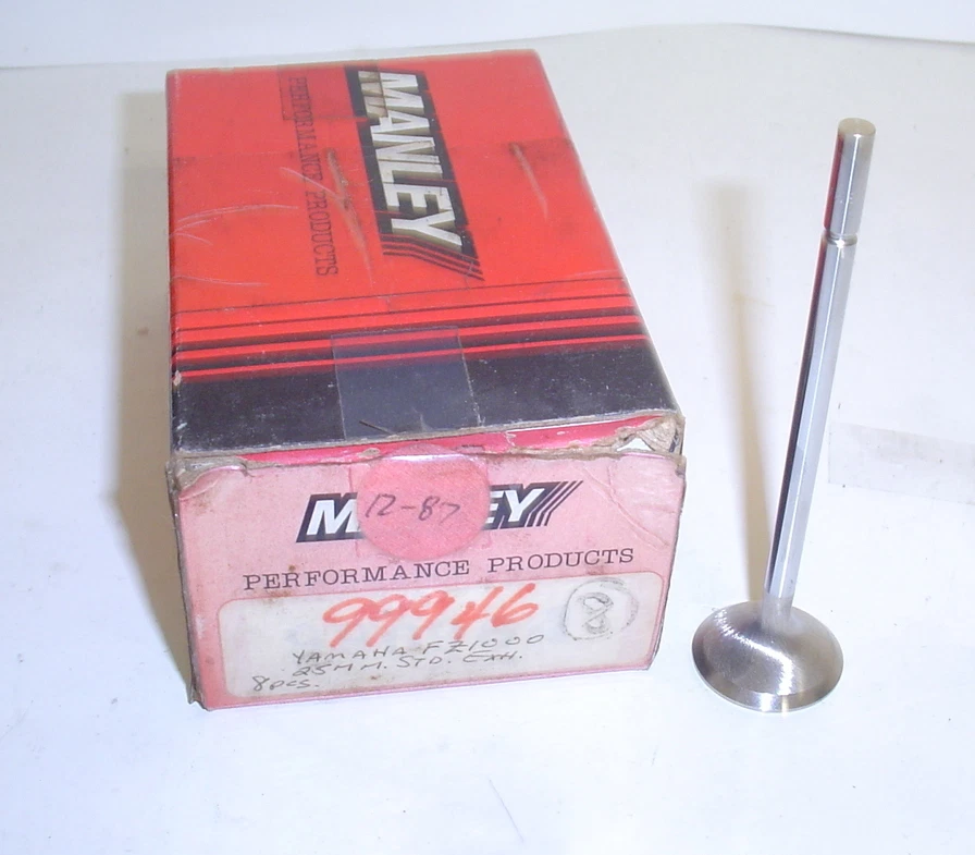 MANLEY 99946 YAMAHA FZ1000 STANDARD SIZE STAINLESS STEEL EXHAUST VALVE 25.00mm - Image 1 of 1