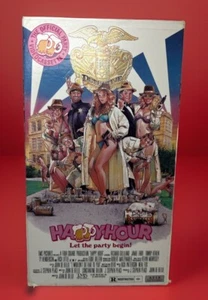 Happy Hour Let The Party Begin VHS RARE 80’s Comedy Police Academy Spoof 1991 - Picture 1 of 9