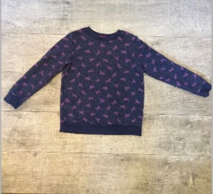 Cat & Jack Unicorn Print Crew Neck Sweatshirt Size L (10/12) - Picture 1 of 2