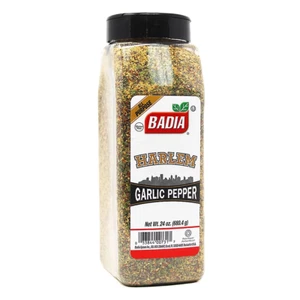 Botella de 24 oz Badia Harlem ajo pimienta condimento para todo uso (SIN ENVÍO A CA) - Imagen 1 de 6