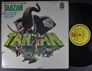 TARZAN And the Eyes of the Lion CHILDREN LP LEO - Picture 1 of 4