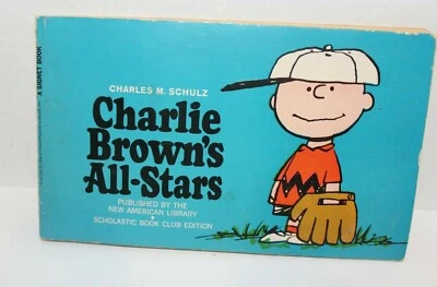 ВИНТАЖНАЯ учебная книга PEANUTS CHARLIE BROWN'S ALL-STARS SNOOPY 1966 г. - Изображение 1 из 4