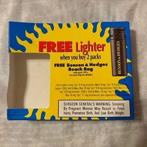Benson & Hedges Promotional Lighter 1995 Philip Morris - Picture 1 of 3