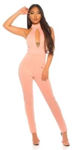 Uni Tortuga Cuello Maxi Mono Con Cutout Corte - Imagen 1 de 15