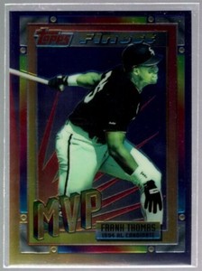 FRANK THOMAS $60+ MINT CHICAGO WHITE SOX #7 SP 1994 FINEST TOPPS CHROME BASEBALL