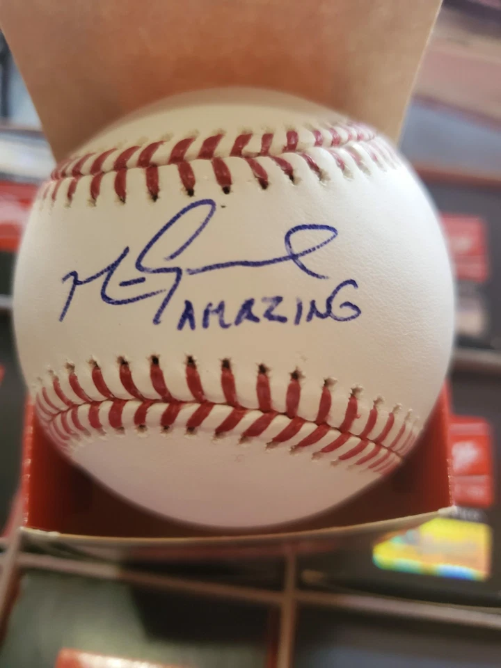 Mark Grace Autographed Office Major League Baseball - "Amazing" Inscribed - J... - Image 1 of 1