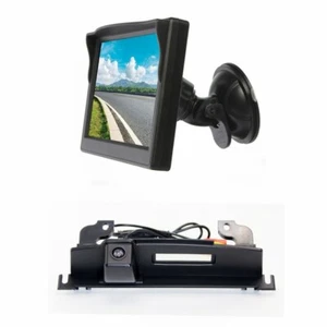 Handle Reverse camera & Suction Cup Rear View Display Monitor for NISSAN TIIDA - Picture 1 of 7