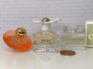 High End Lot of 3 *MINI* Perfumes Marc Jacobs DAISY, YSL Baby Doll, Chloe - Picture 1 of 7