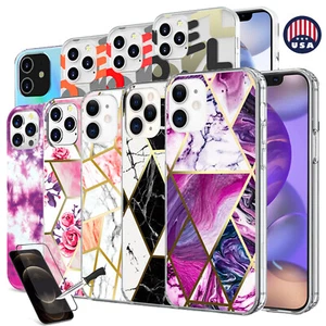 Fashion Shockproof Case Cover, Screen Protector for iPhone 12mini 12 Pro Max - Picture 1 of 60