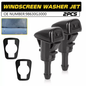 Windscreen Washer Jet Pair For Kia Picanto Stonic Rio Sorento Ceed Soul 2016-18 - Picture 1 of 17