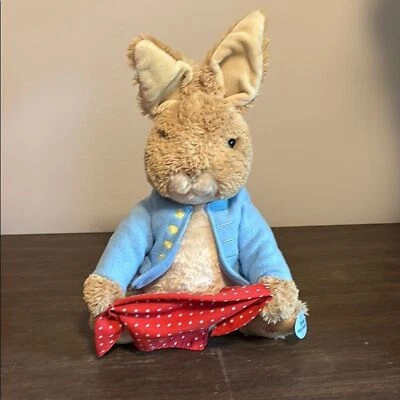 Gund Peek-a-Boo Animated Soft Plush Peter Rabbit  - 10" - Image 1 of 4