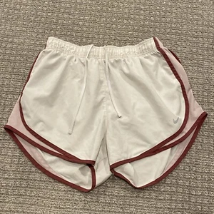 Nike Dri-Fit Damen Laufshorts Größe Large grau lila Innenslip & Tasche - Bild 1 von 18